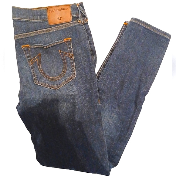 True Religion Denim - True Religion | Jeans | Halle Mid Rise Super Skinny Taille Haute